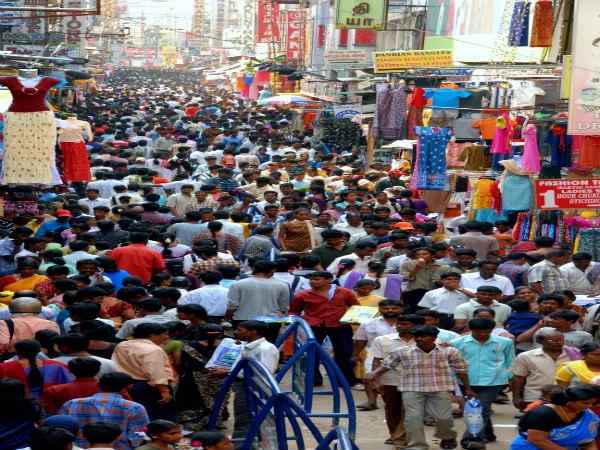 சென்னை - ரங்கநாதன் தெரு, ரிச்சி ஸ்ட்ரீட், பாரிஸ் கார்னர்