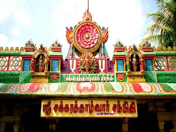 சக்கரத்தாழ்வார் சன்னதி
