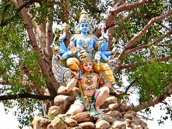 கருட பகவானும், விஷ்ணு பகவானும்!