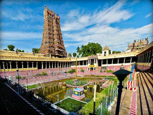 மதுரை மீனாட்சி அம்மன் கோயில் :