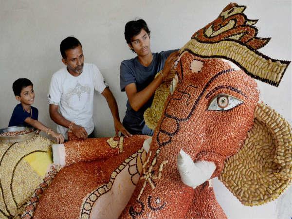 விநாயகர் சதுர்த்தி கொண்டாட்டங்கள் :