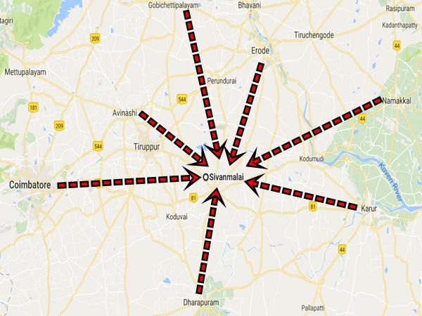 அருகிலுள்ள சுற்றுலாத் தளங்கள்