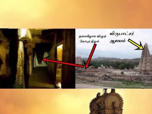 அதிசயம்!.... தலைகீழாக விழும் கோபுர நிழல்!