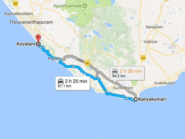கோவளம் எப்படி செல்லலாம்