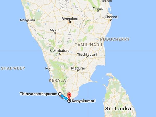 திருவனந்தபுரத்திலிருந்து