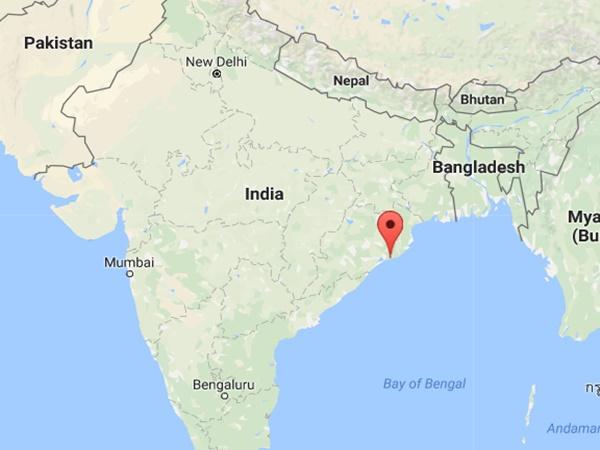 பூரி கோயில் அருகாமையில்