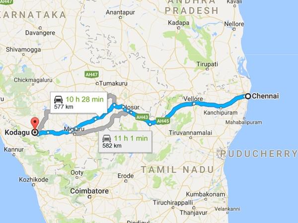 கூர்க் எனும் குடகு மலை