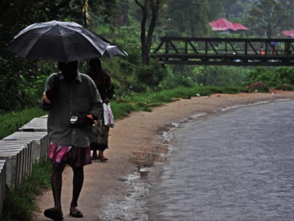 மழையின்போது ஒரு நடைபயணம்