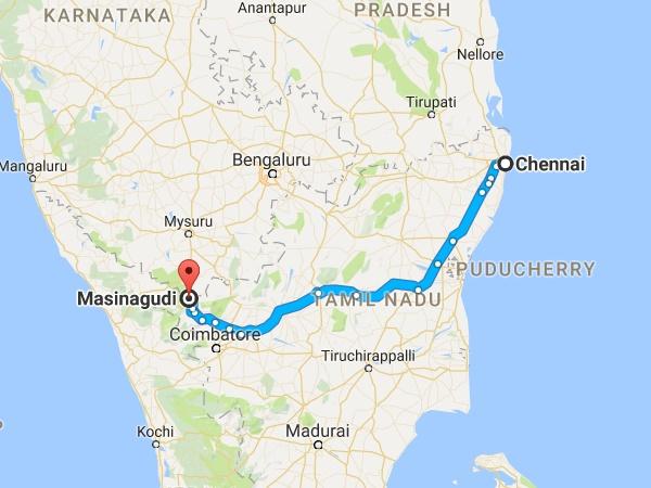 சென்னையிலிருந்து எப்படி செல்லலாம்