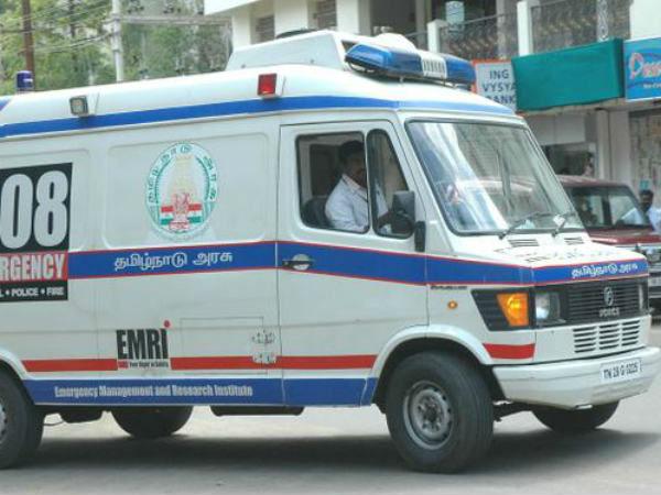 ஆம்புலன்ஸ் வந்தது