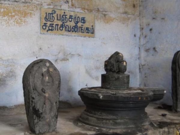 கருவறையில் இயற்கையாக எழுந்த ருத்ராட்சம்