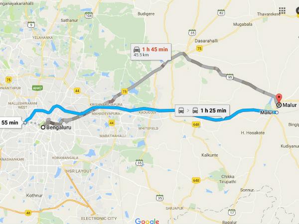 மாலூரை நாம் அடைவது எப்படி?