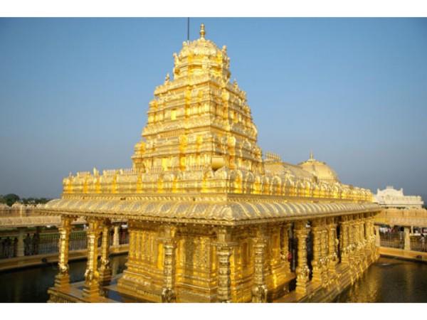 ஸ்ரீபுரம் தங்க ஆலயம், தமிழ்நாடு:
