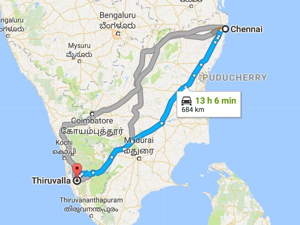 சென்னையிலிருந்து சென்றால்