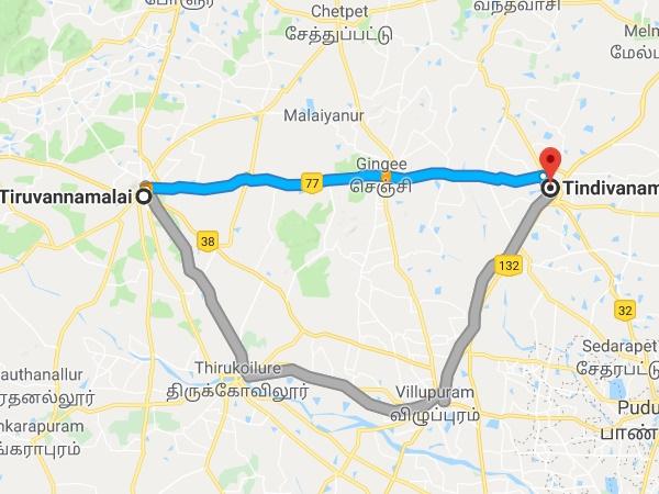 திருவண்ணாமலை - திண்டிவனம்