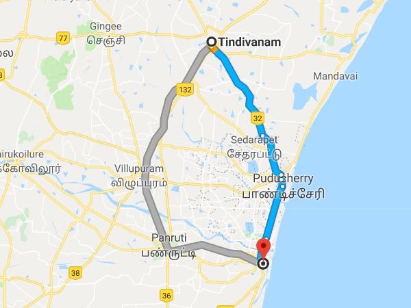 திண்டிவனம் - கடலூர்