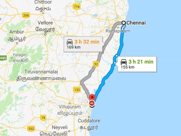 சென்னை - பாண்டிச்சேரி