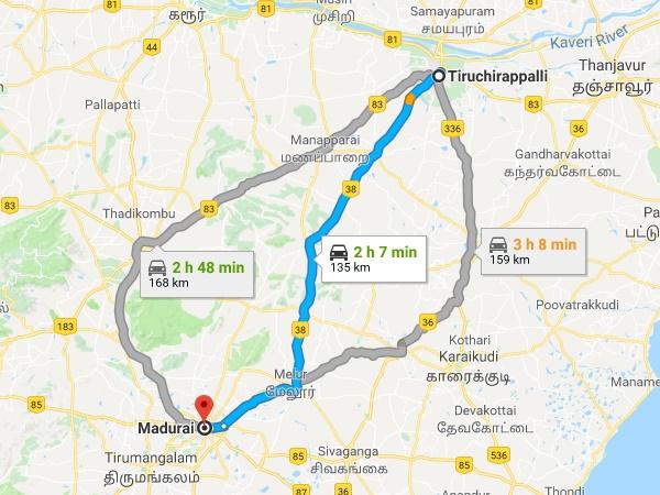 திருச்சி - மதுரை