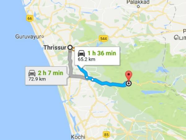 வாழச்சல் நீர்வீழ்ச்சிக்கு எப்படி செல்வது