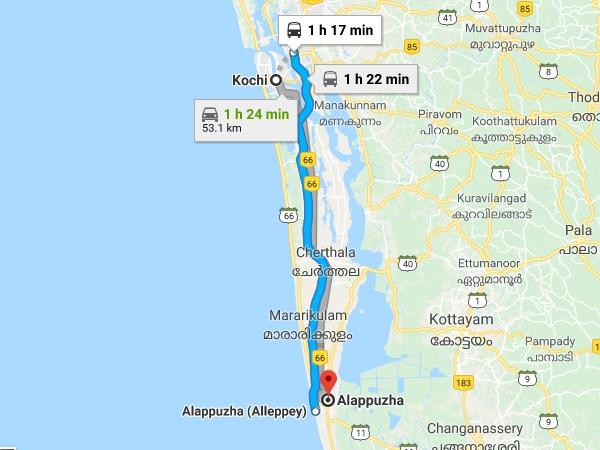 கொச்சி - ஆலப்புழா