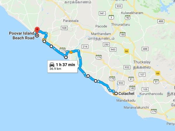 குளச்சல் - பூவார்