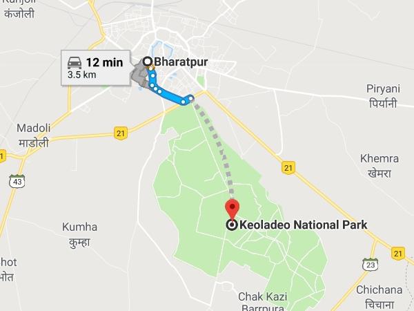 பரத்பூர் அரண்மனை- கேவலாதேவ் தேசிய பூங்கா