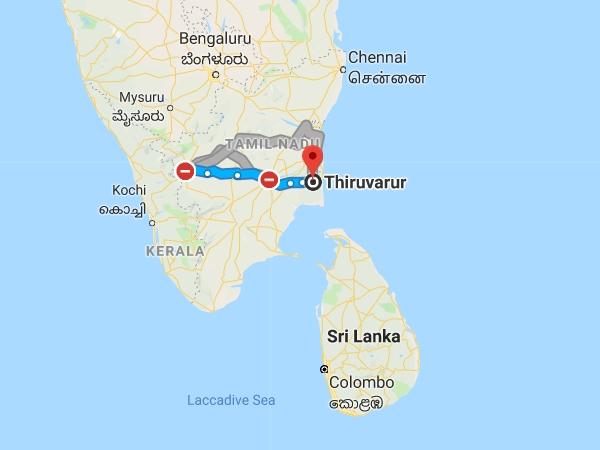 கோவை- திருவாரூர்
