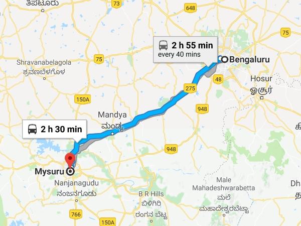 பெங்களுரு - மைசூர்:
