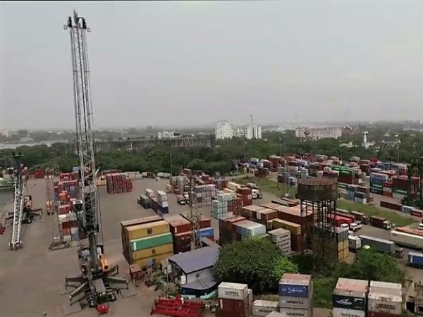 கொல்கத்தா துறைமுகம் இப்போ