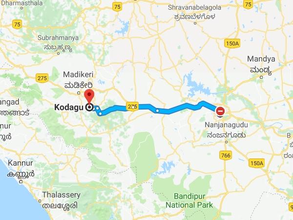 மைசூர் டு கூர்க்: