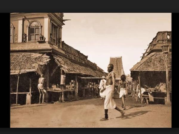 மதுரை மீனாட்சியம்மன் கோயிலின் பழைய புகைப்படங்கள்
