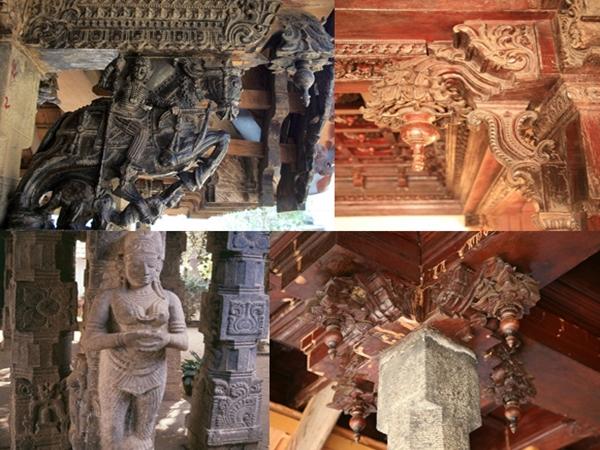 நுணுக்கம் நிறைந்த தூண் சிலைகள்