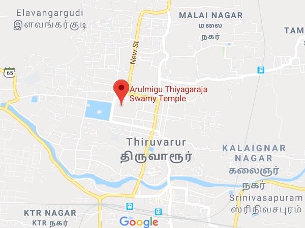 திருவாரூரில் தியாகராஜர் கோவில்
