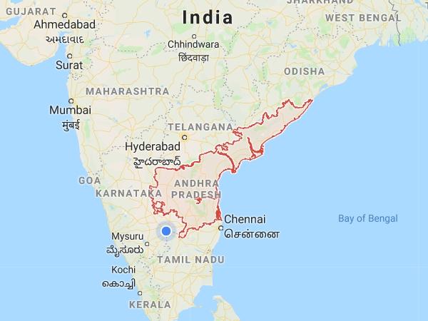 ஆந்திர மாநிலத்தில் இருக்கும் இடங்கள்