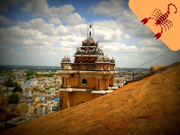 விருச்சிகம்- மலைக்கோட்டை உச்சிப் பிள்ளையார்