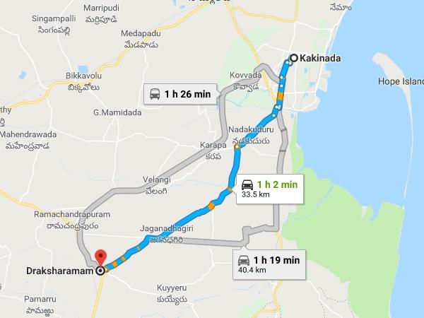 ஆந்திர கோடி லிங்கேஸ்வரா கோயிலுக்கு எப்படி செல்லலாம்