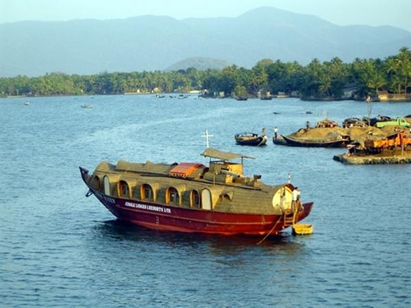 தங்க நிறத்தில் ஜொலிக்கும் கடற்கரை