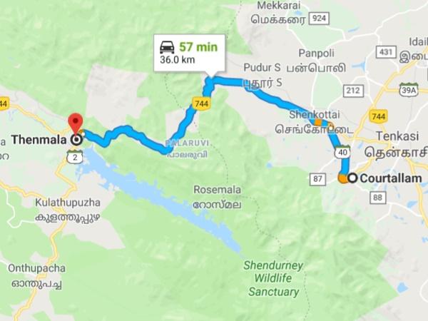குற்றாலத்திலிருந்து தேன்மலை