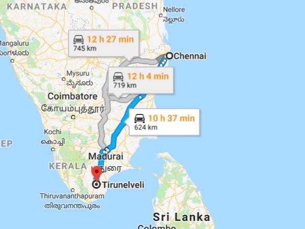சென்னை - திருநெல்வேலி