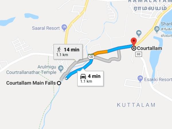 மெயின் பால்ஸ் எனும் முதன்மை அருவி