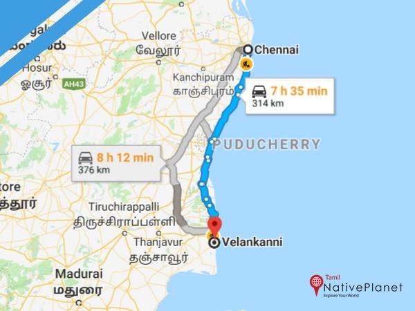 வேளாங்கன்னி | எப்படி செல்வது