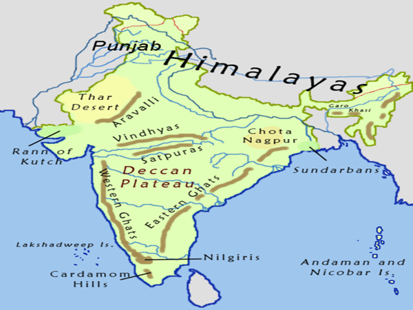 இந்தியாவில் தக்கான பீடபூமி