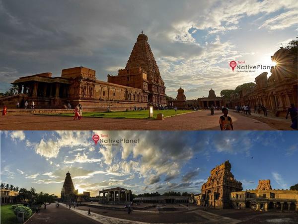 கோயிலின் முன்புற வாயில் மர்மங்கள்