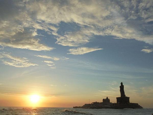 கன்னியாகுமரியின் காலை