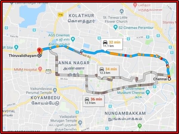 எப்படிச் செல்வது ?