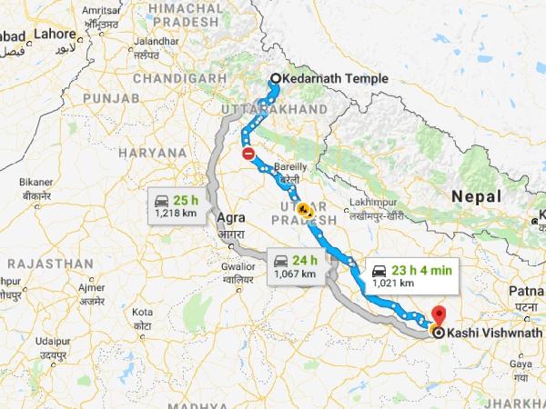 கேதார்நாத் கோயில் - காசி விஸ்வநாதர் கோயில்