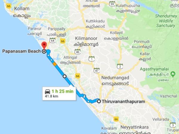 திருவனந்தபுரத்திலிருந்து எப்படி போனோம்