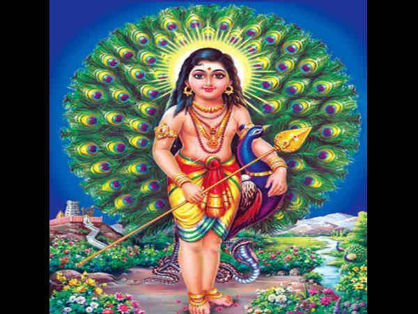 லிங்க ஸ்வரூபத்தில் முருகன்